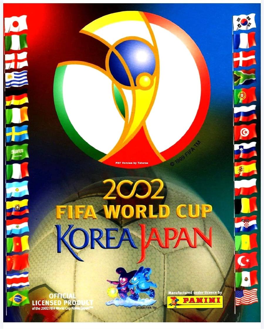 Portada del álbum Corea-Japón 2002