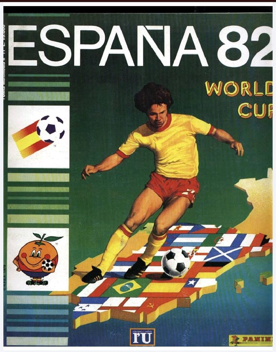 Portada del álbum España 1982